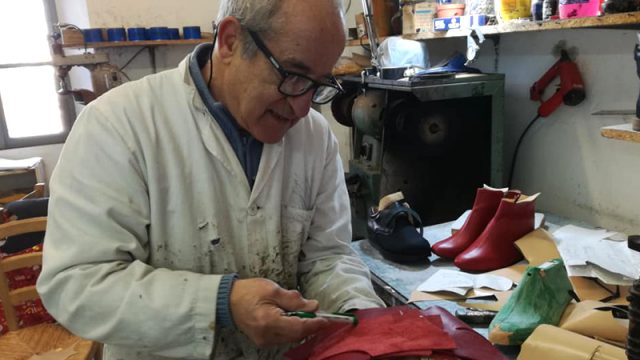 Filippo Graziani, l’artigiano calzolaio di Caprarola ai piedi delle star