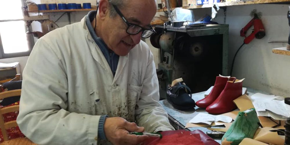 Filippo Graziani, l’artigiano calzolaio di Caprarola ai piedi delle star